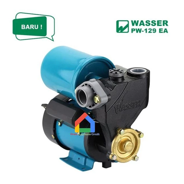Pompa Air Wasser PW 129 EA Otomatis (9 Meter)